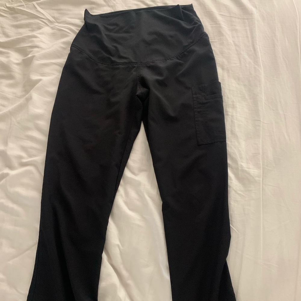 Med Couture Maternity scrub pants (XS) black
